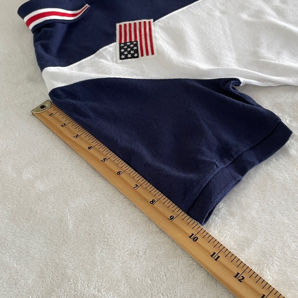 18-20 Polo Ralph Lauren Navy and White Polo Shirt BIG PONY. - Picture 11 of 14